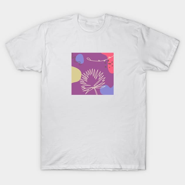 Botanical Abstracts #8 T-Shirt by Danny Afy
